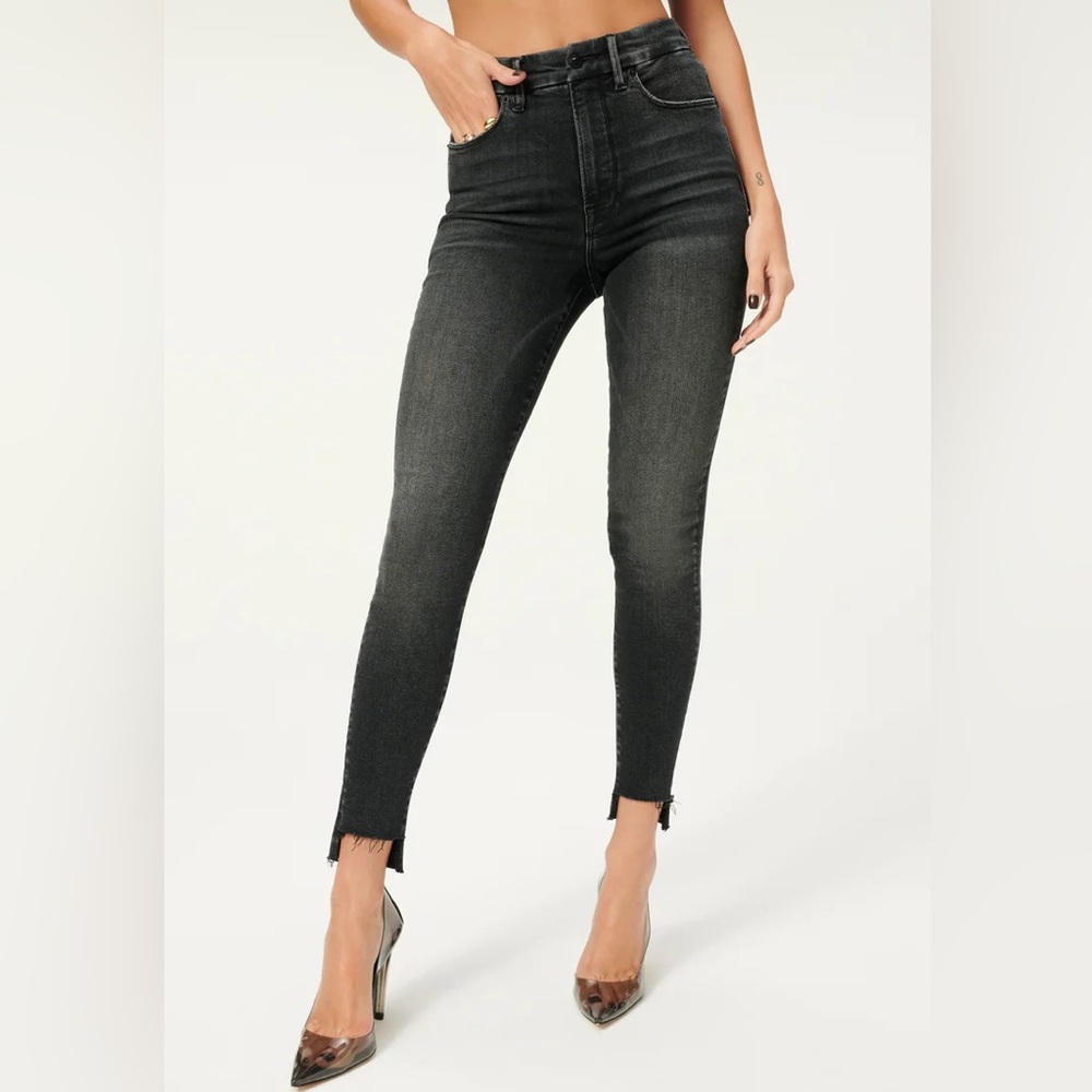 Good American Always Fits Good Waist Skinny Jeans size 6-12